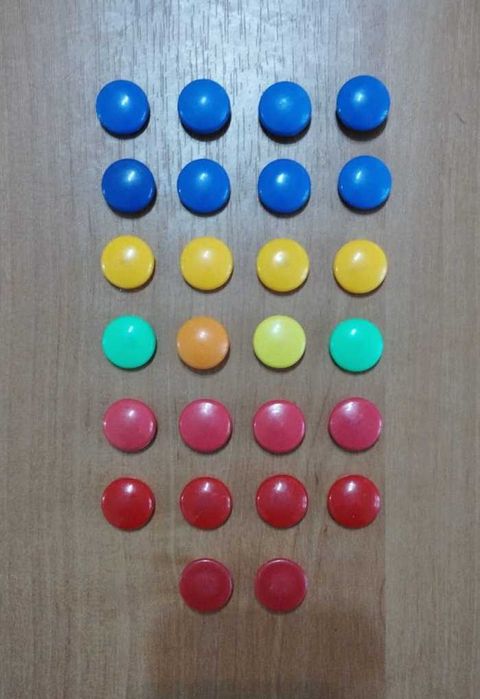 Магниты  для школьных досок (комплект 41шт)