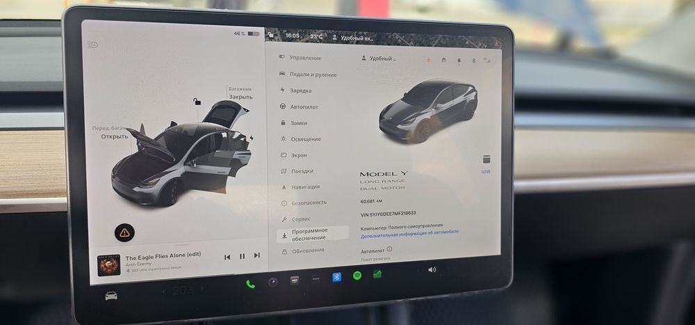 Продам в ідеалі-Tesla Y LRDM 2021/ 80.2kWt