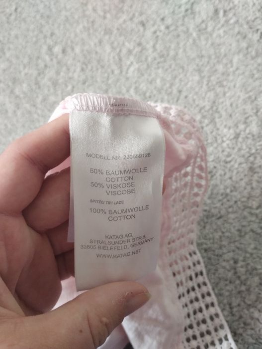 Jasnoróżowa damska krótka koszulka crop top Staccato roz. S