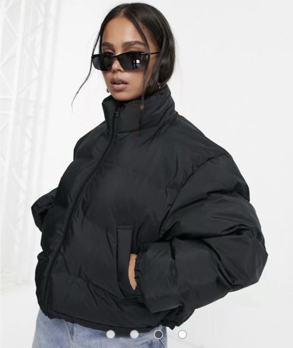 Weekday asos пуховик оверсайз жилет