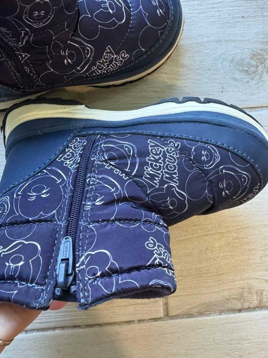 Дитячі теплі дутики ботинки zara 24 розмір зара  зимові ботинки