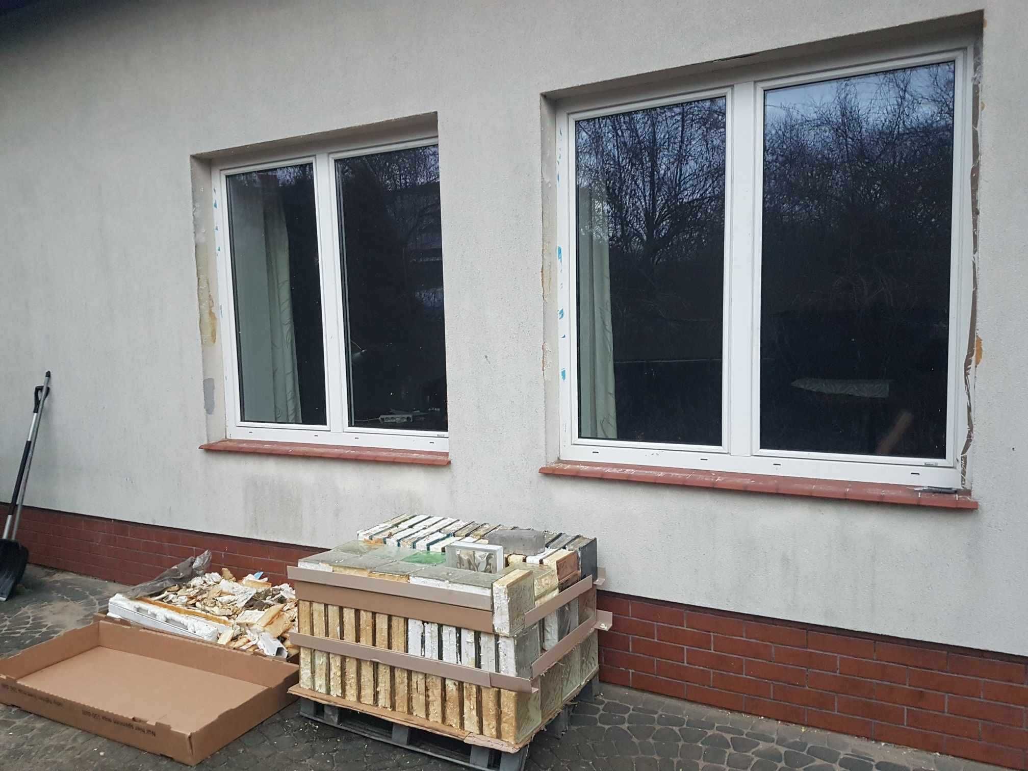Luksfer, pustak szklany bezbarwny 19x19cm łososiowy 19x9x8 używane
