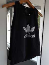 Podkoszulek top adidas czarny