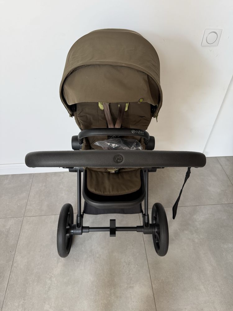 Spacerówka Cybex Priam 4.0 Khaki Green / Black Matt