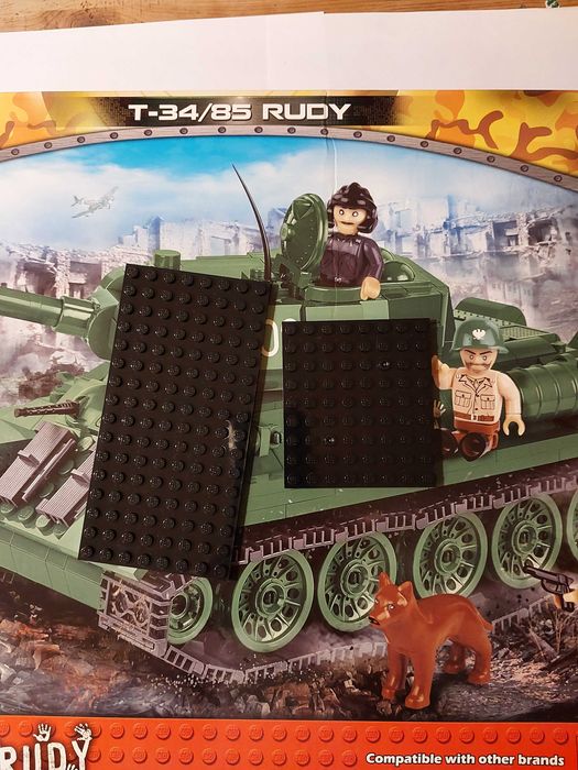 COBI czołg T-34/85  Rudy 102 Nowy