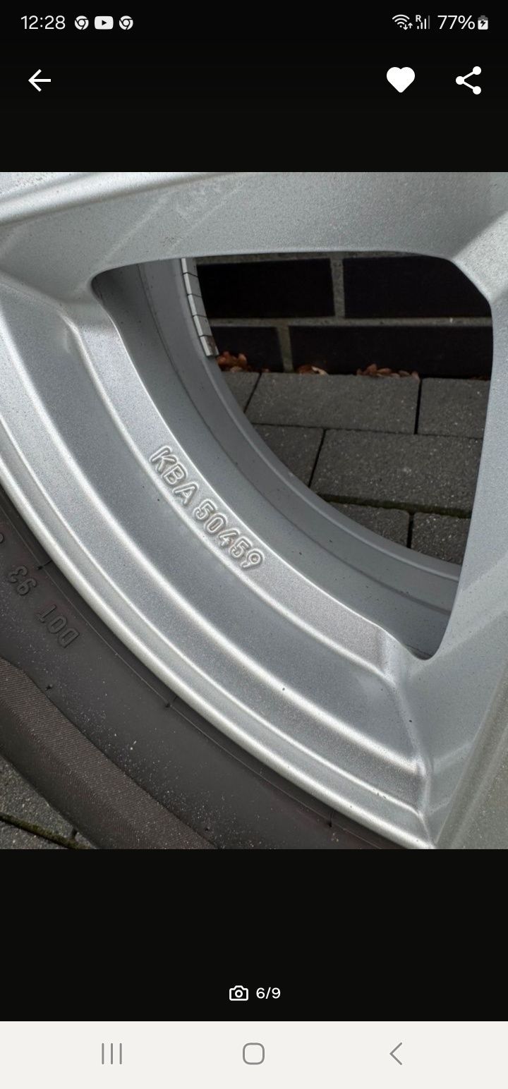 Alufelgi  17' 5x112 do SEAT SKODA VW AUDI plus opony