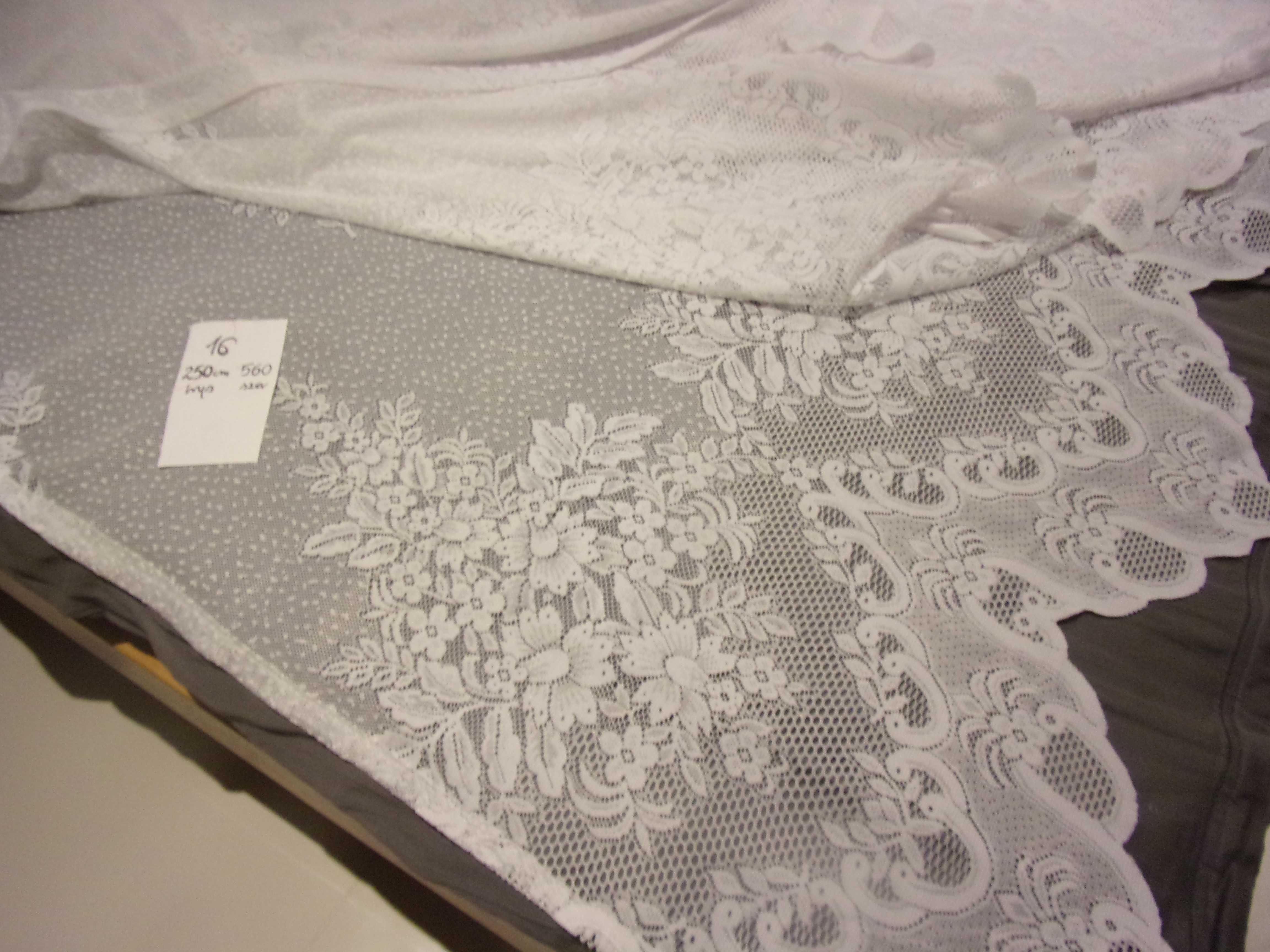 firany cienkie grube białe szerokie 5-6 m wysyłka olx