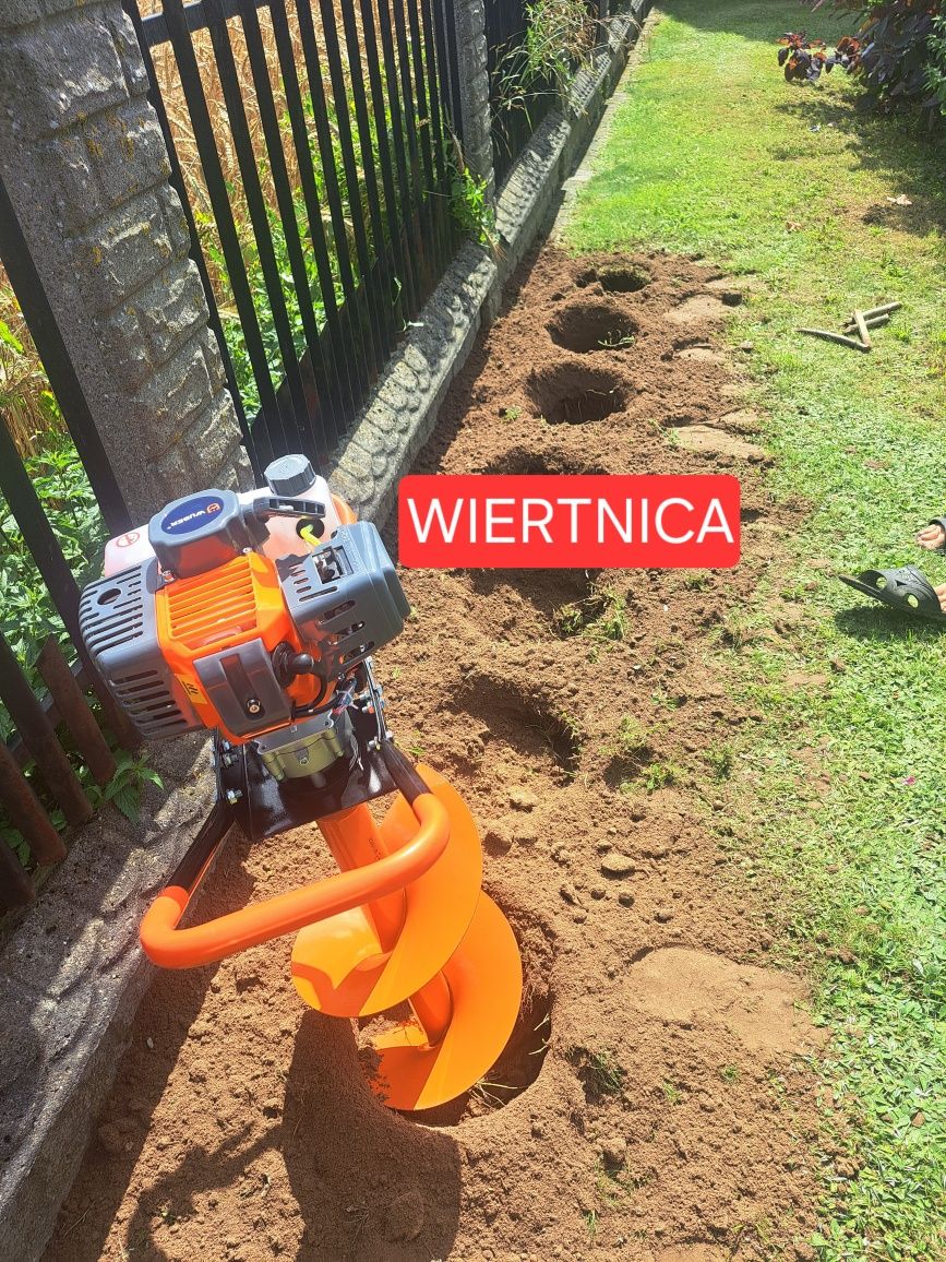 7 dni Swider wiertnica do ziemi  otwornica tuje słupki płot żywopłot