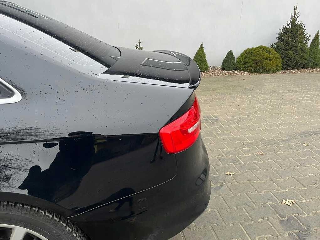 Spoiler Lotka Dokładka AUDI A4 B8 B8.5 CZARNY POŁYSK