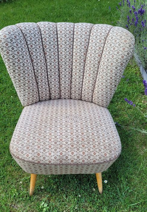 Fotel retro z lat 80