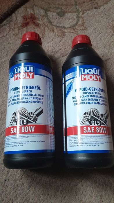 Масло в редуктор або розподільчу коробку LiQUI  MOLI  W80 GL 5