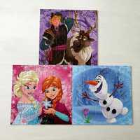 Puzzle Trefl 3w1 Kraina lodu Frozen Anna i Elsa 4+
