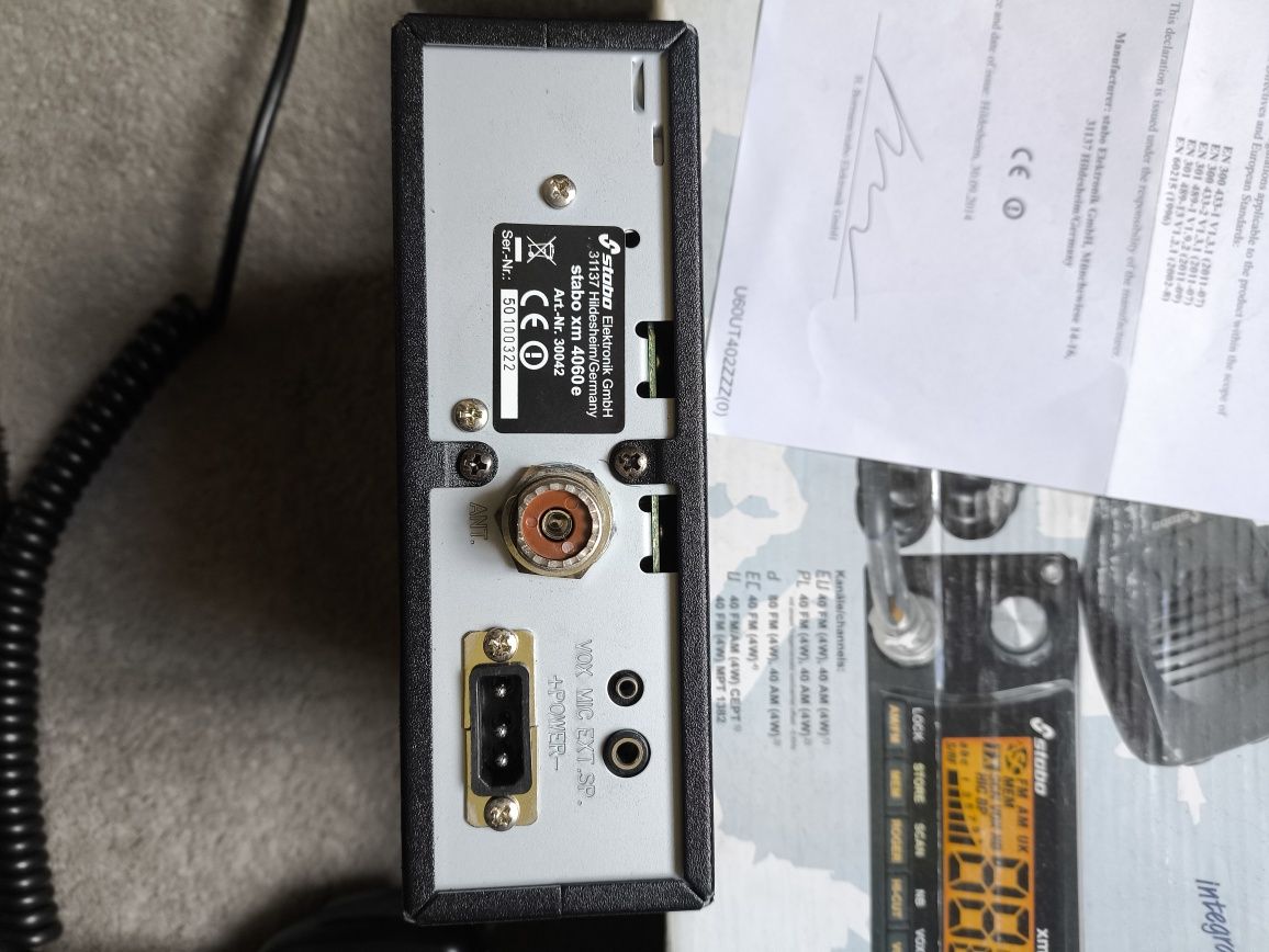 Продам рацию stabo xm 4060e