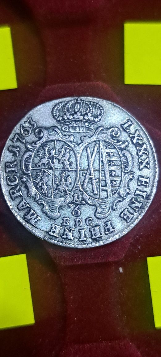 Stara moneta  1763r. Oryginał