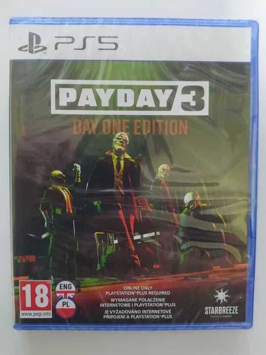 NOWA PAYDAY 3 Day One Edition PS5 gra tylko online