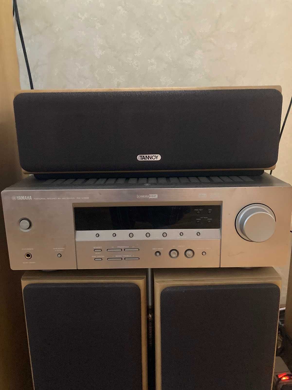 Акустика Tannoy Mercury F4 4+1 + yamaha rx-v359