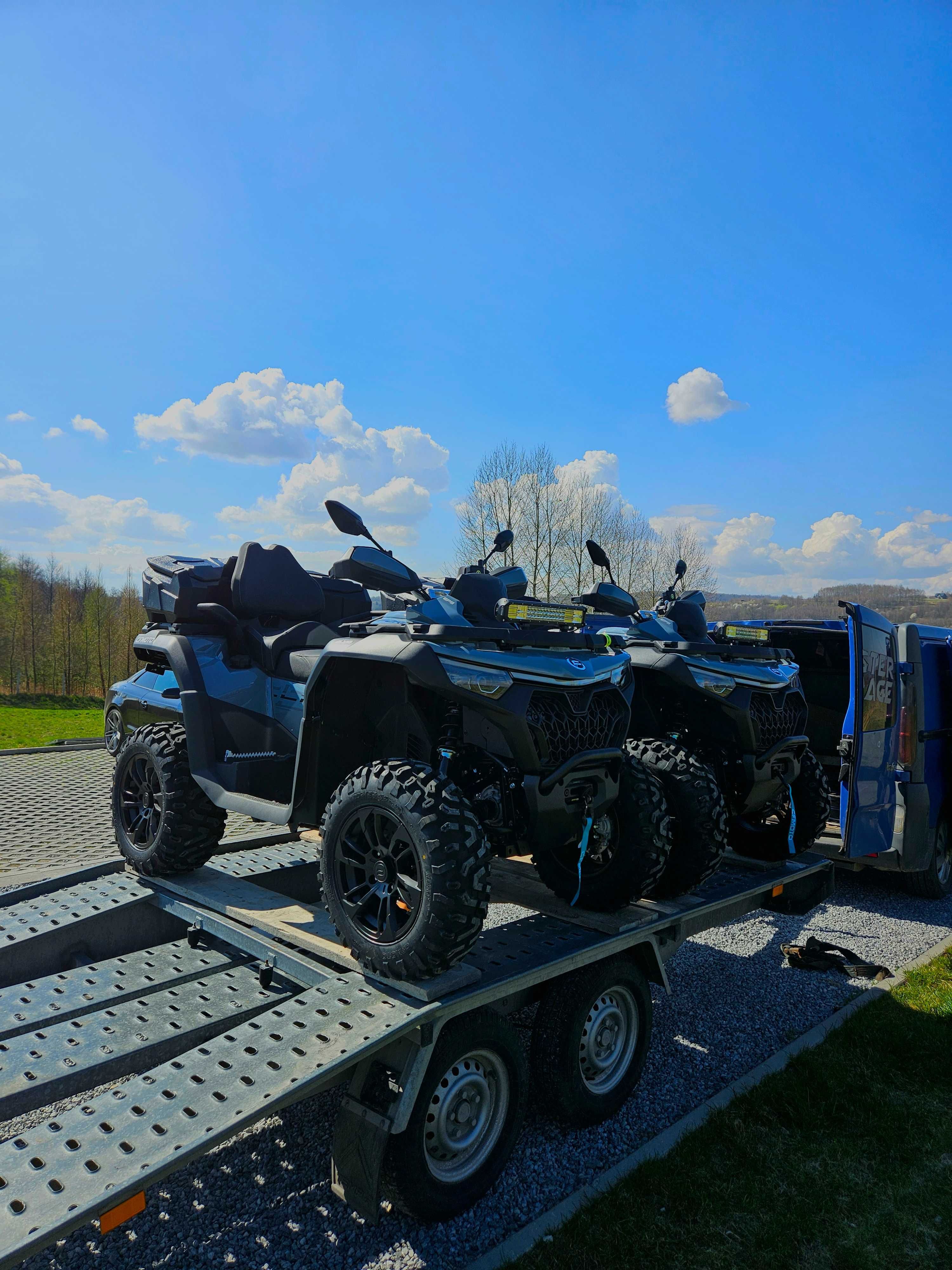 Wynajem quadów Quad CF Moto 850 75 KM TRANSPORT Wypożyczalnia  Nowy