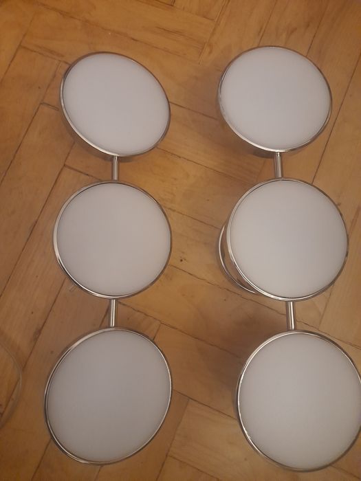 Ikea kabomba lampa chrom 2 sztuki