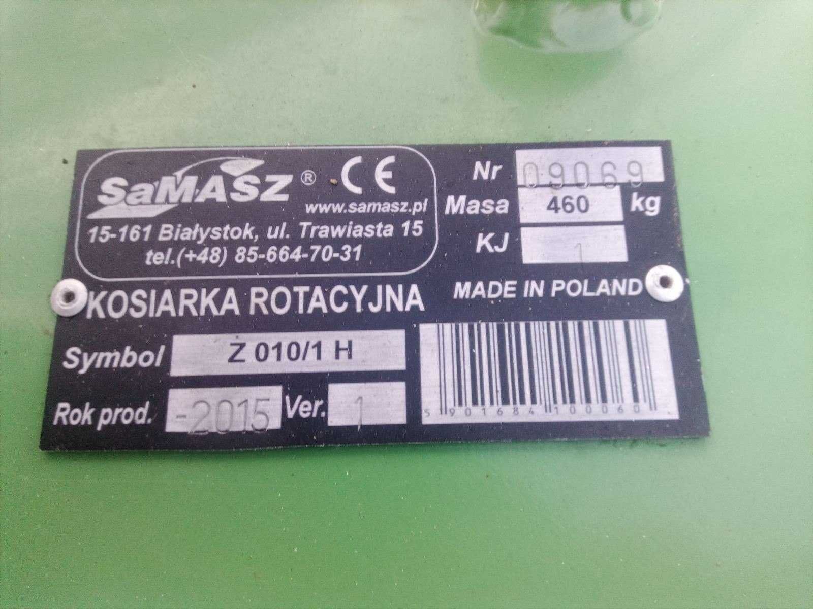 Kosiarki Samacz  2.10 i 1.85, sianokiszonka