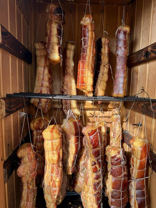 Домашнее копчение на фруктовых деревьях