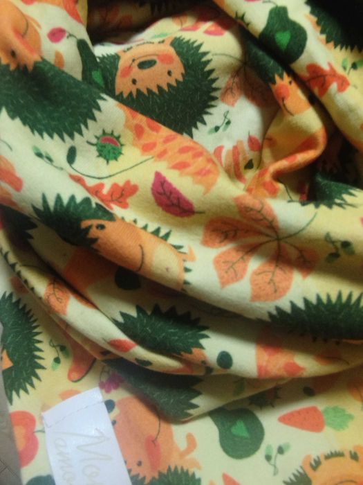 Komplet  jesienny czapka komin unisex na ok 3-4 latka