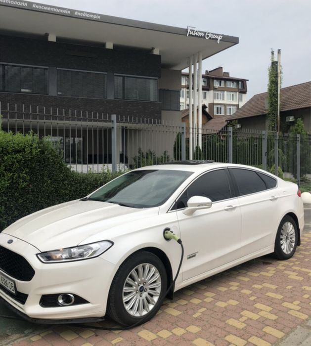 Ford Fusion Titanium Phev 2014 White 2.0L