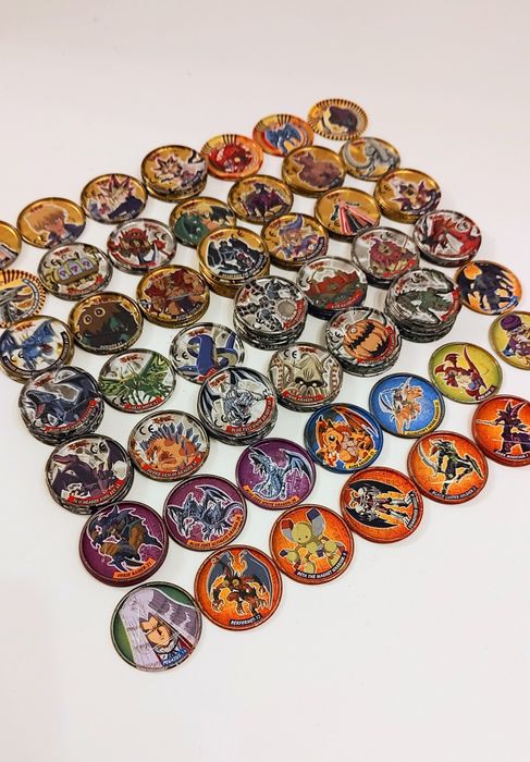 Yu Gi Oh metal Tazo, YuGiOh taso, Yugioh tazo, kapsle, pokemon tazo