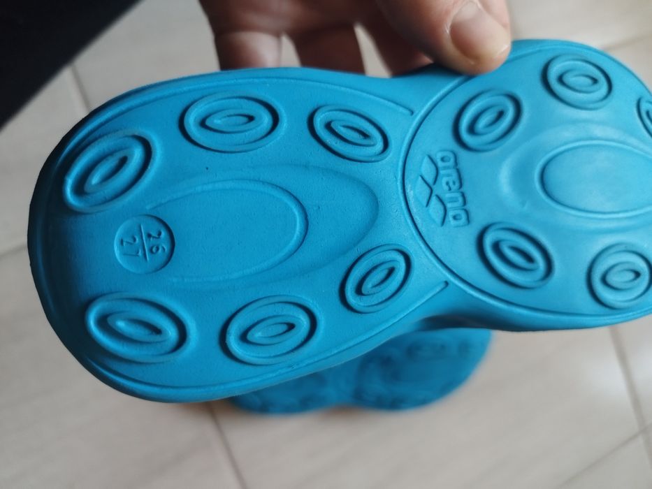 Klapki arena 26/27 niebieskie