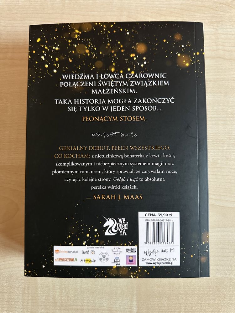 Gołąb i wąż książka