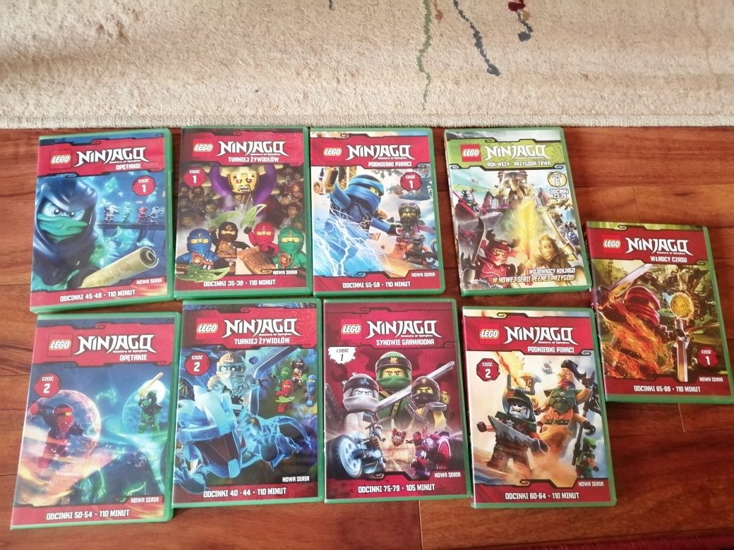 Bajki i filmy Lego Ninjago, Star Wars i inne