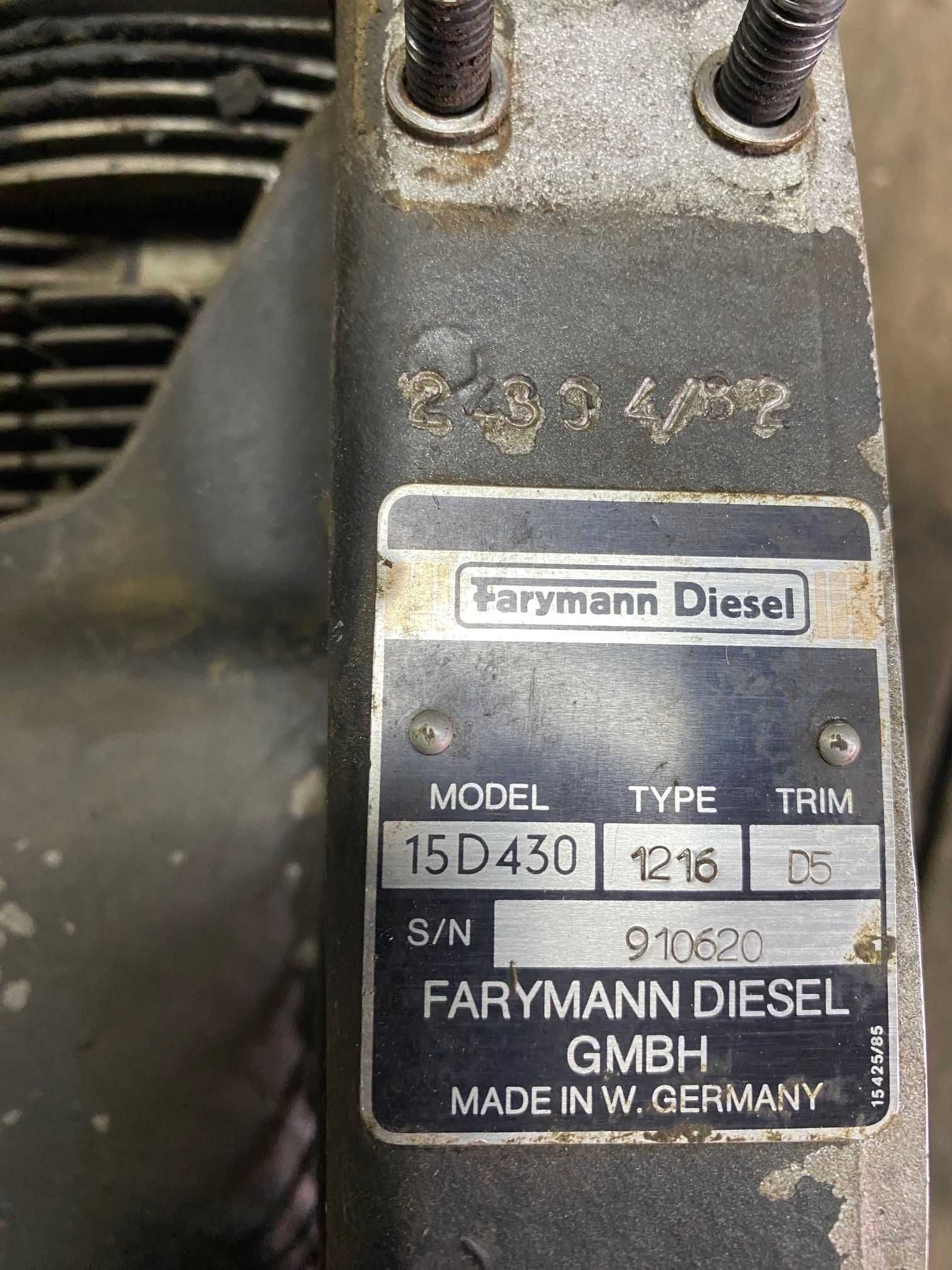Silnik Farymann 15D430