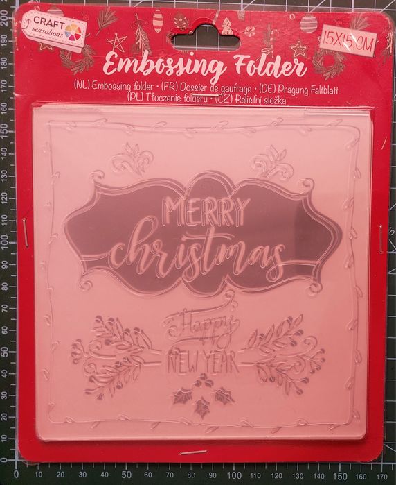 63. Folder do embossingu wytłaczania papieru scrapbooking