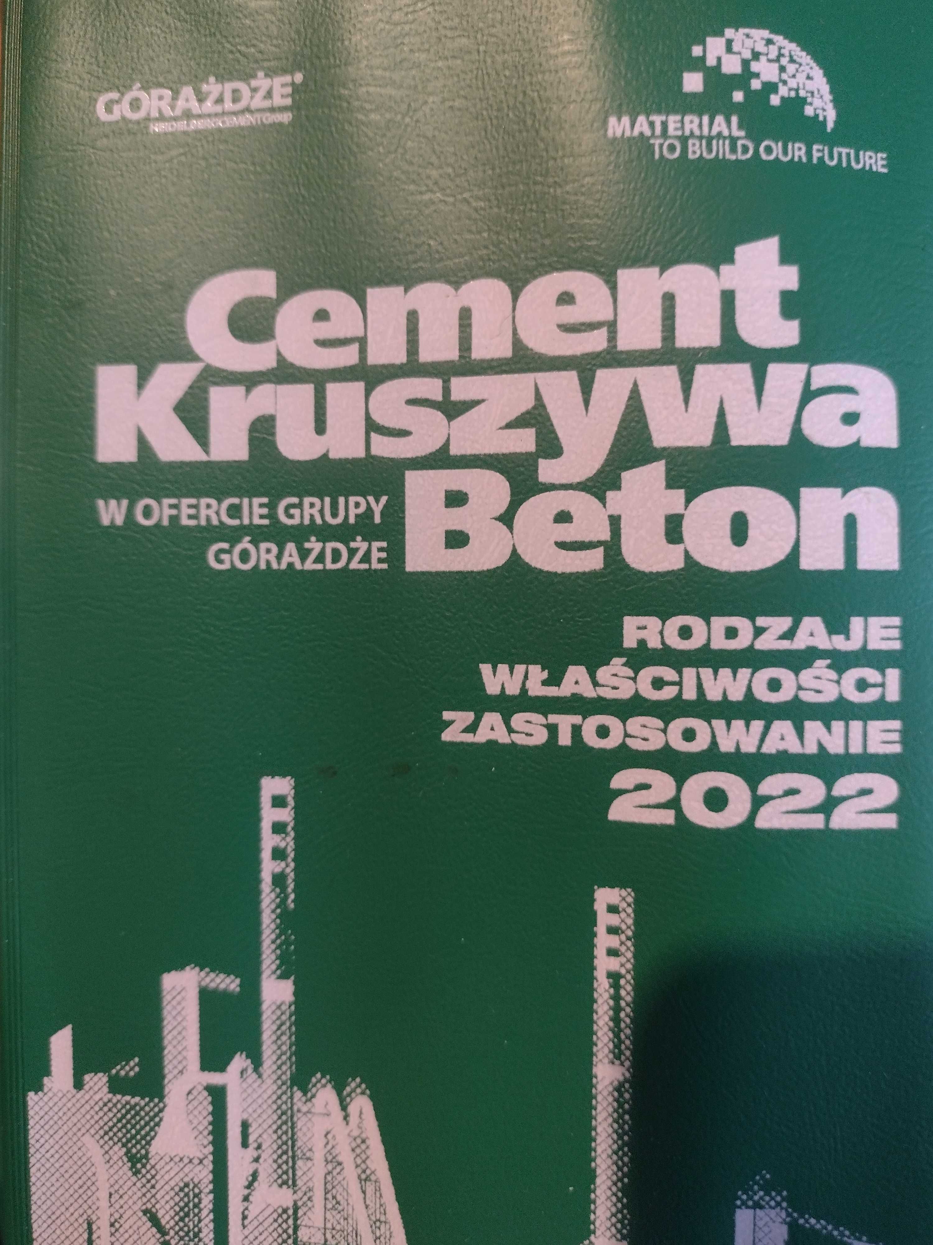 Cement kruszywa beton rodzaje właściwości zastosowanie