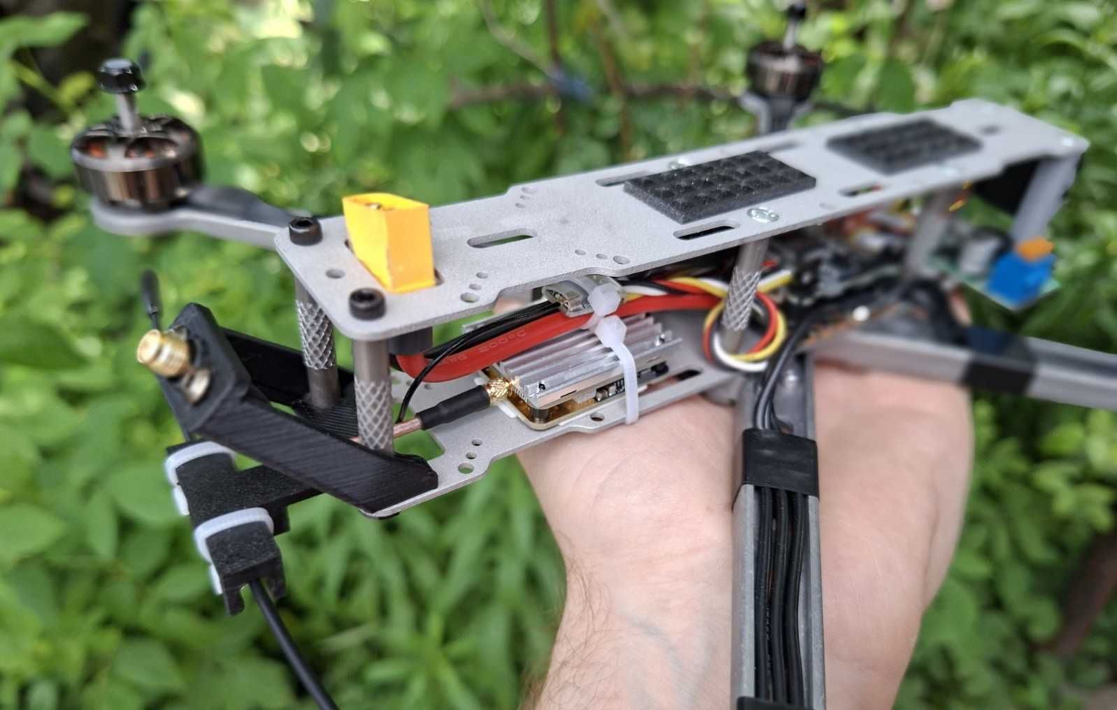 FPV 7 дрон фпв EMAX ECOII 1300kv spedix f405 60А новий elrs 915Mgz