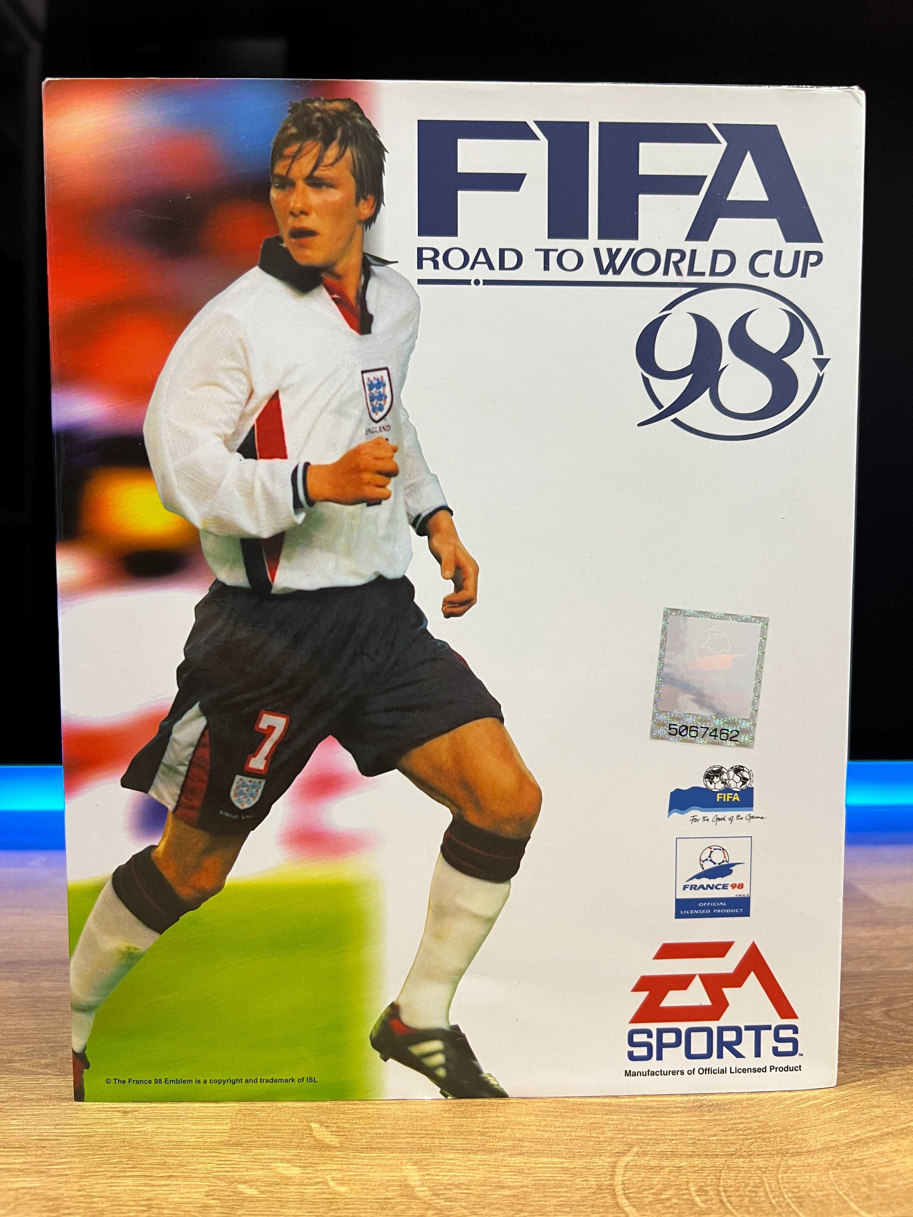 FIFA 98 RTWC gra (PC EN 1997) BIG BOX premierowe wydanie