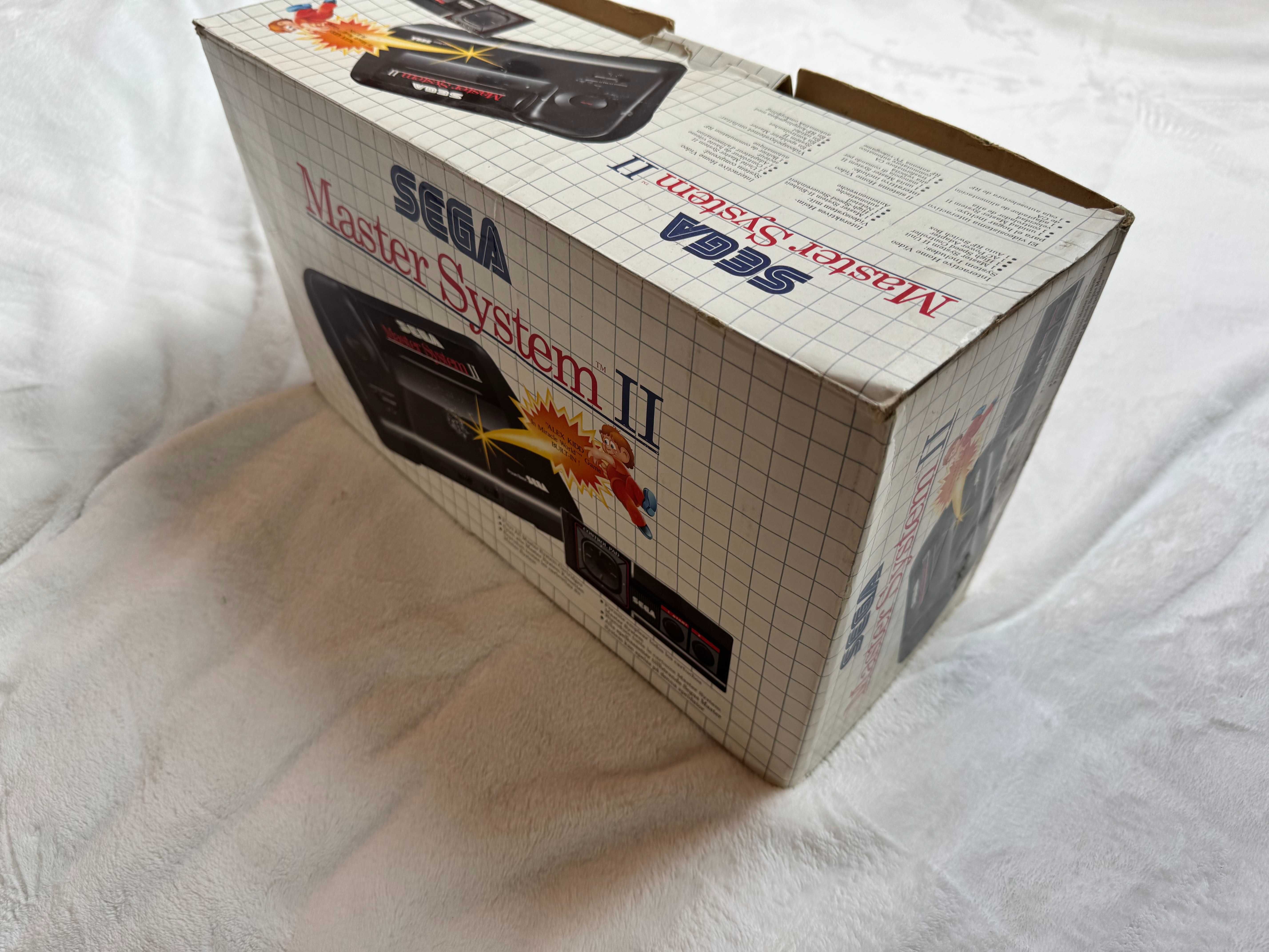 sega master system II w oryginalnym pudełku. komplet, działająca