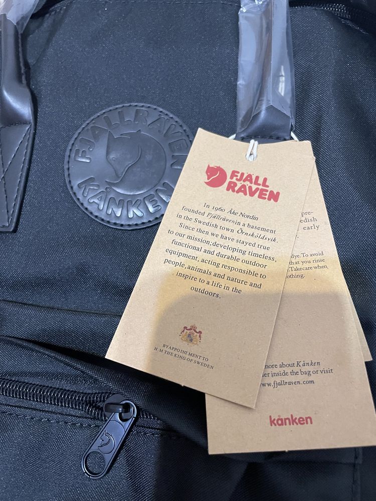 Fjallraven Kanken No2 Black - Promocja