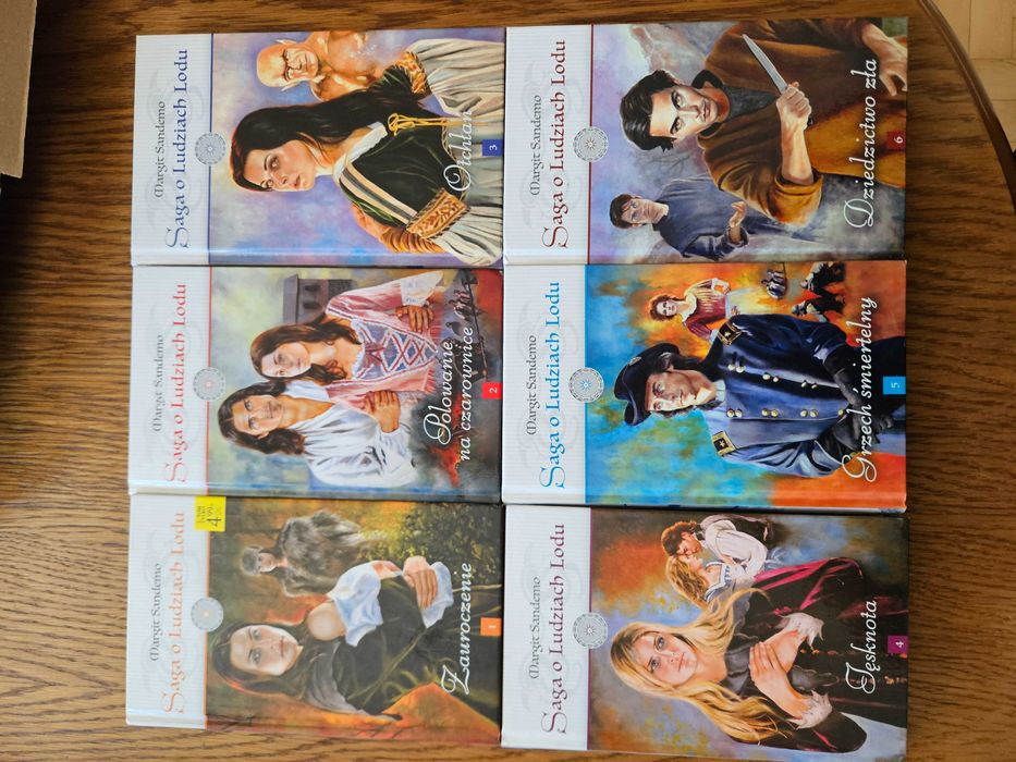 Saga o Ludziach Lodu. 6 Pierwszych Tomów. Jak Nowe. Kpl.