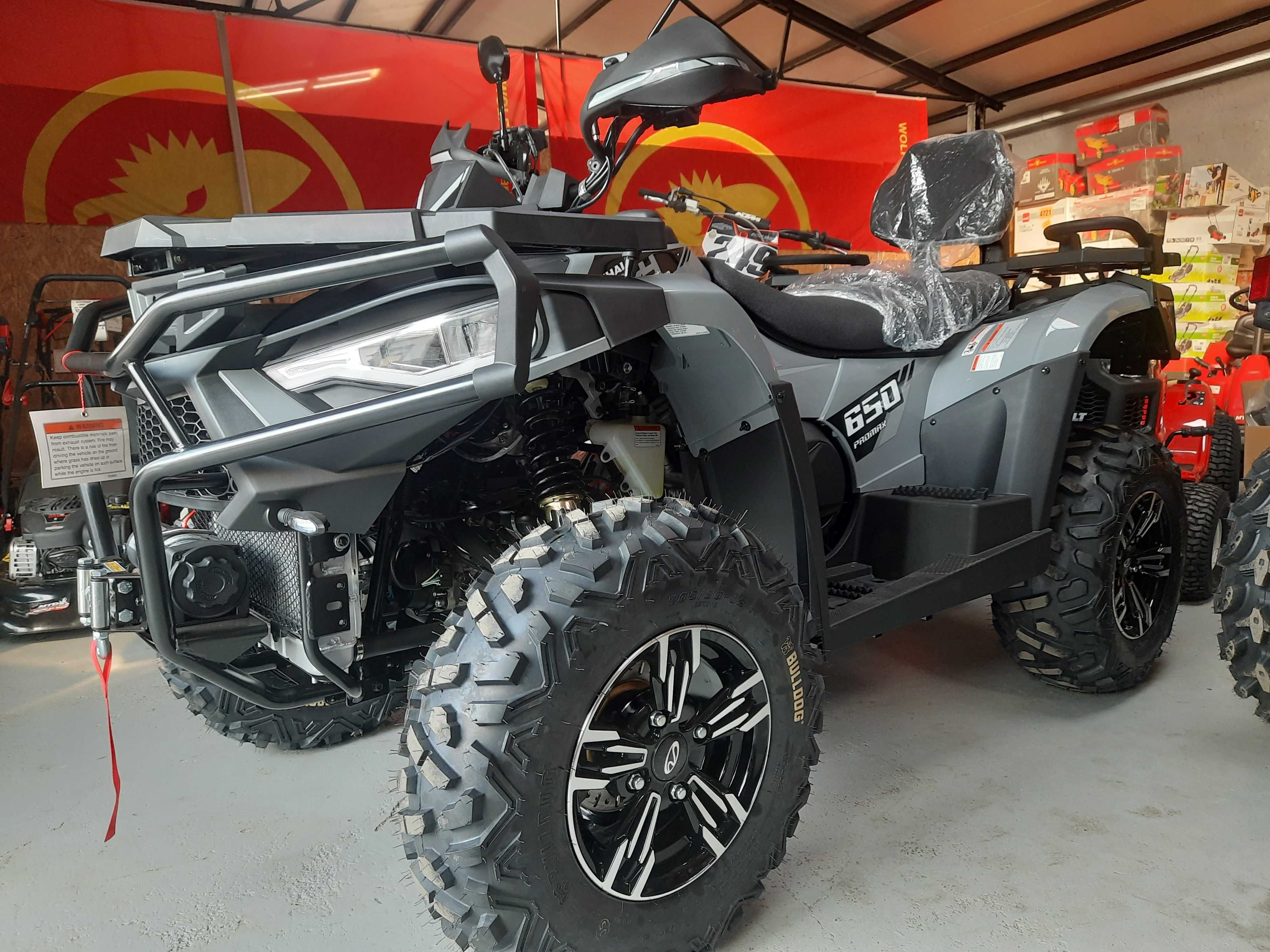 Quad Linhai ATV 650L PROMAX EPS 4x4 EFI T3b NOwy Leasing RATY DUŻY