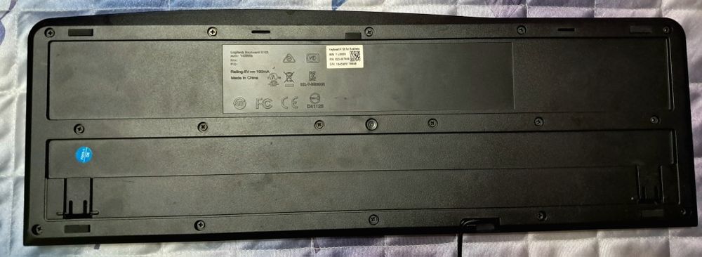 Робоча провідна USB клавіатура Logitech K120