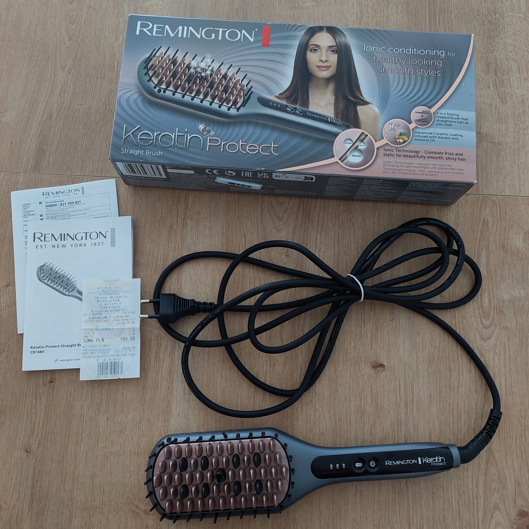 Szczotka do modelowania włosów Remington
