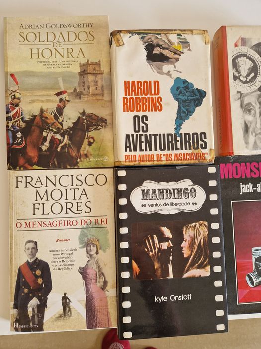 Lote Livros Romance/Histórico