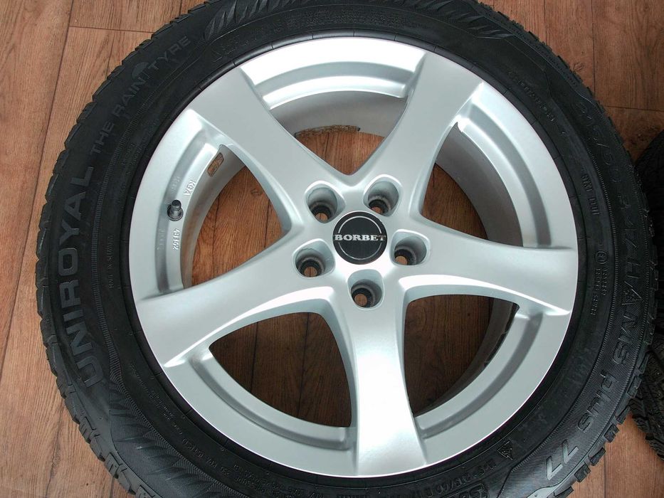 Felgi Borbet VW Seat Skoda Audi 17x7 5x112 ET35