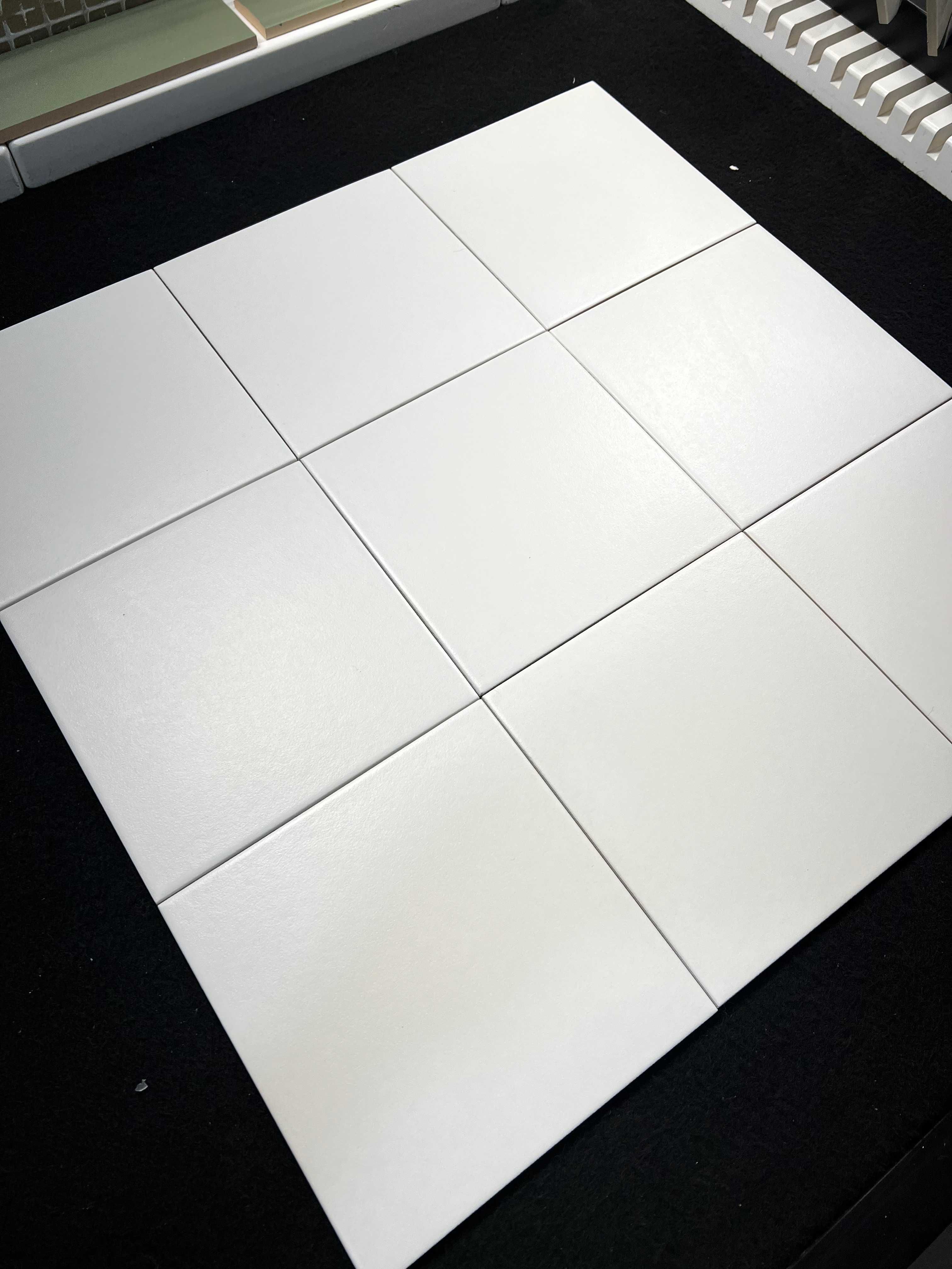 Płytki GRES 20x20 Neve Creative Bianco Białe Mat Szkl. podłoga PARADYŻ