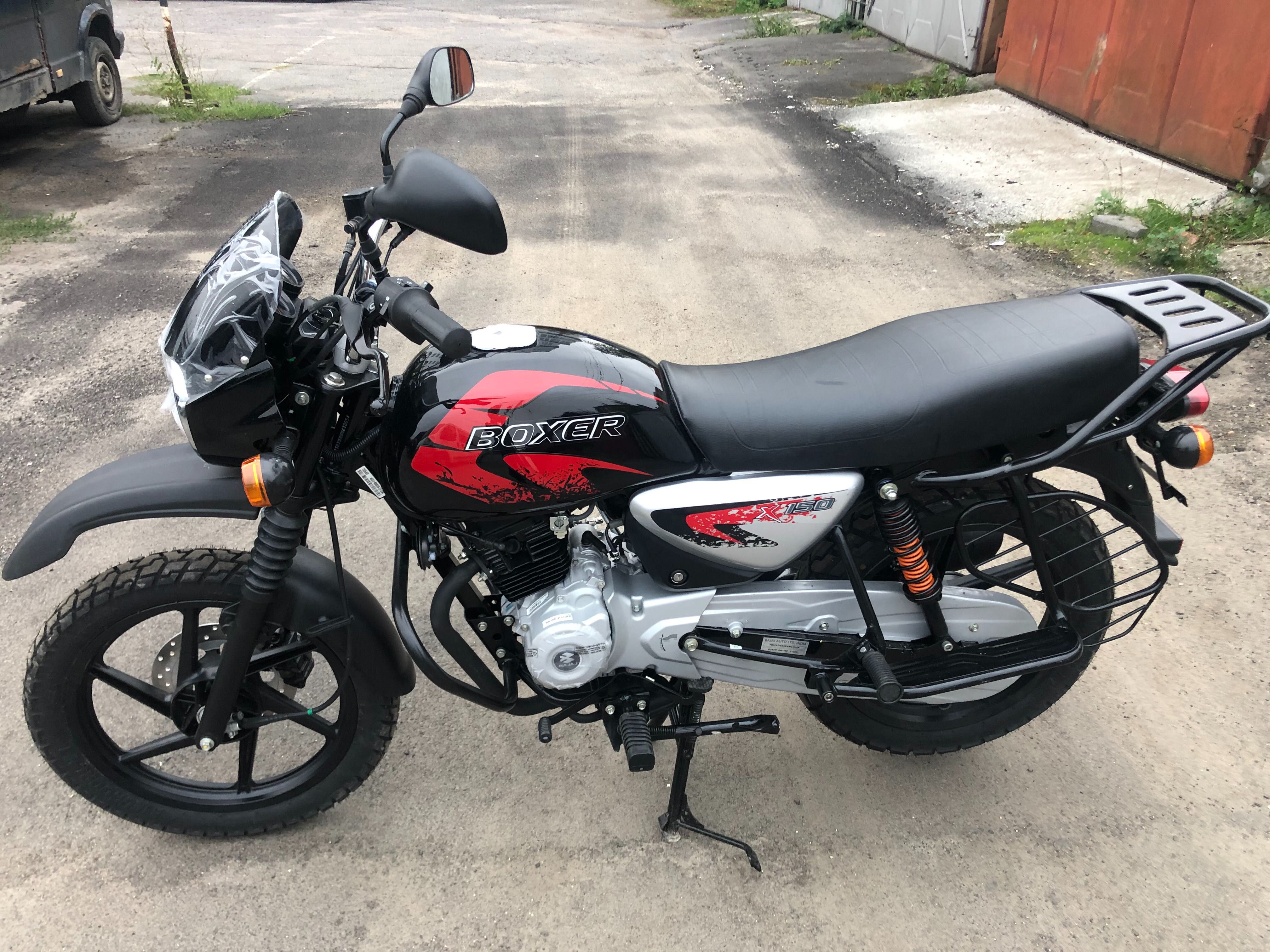 Нові мотоцикли «Bajaj Boxer” офіційні  гарантія