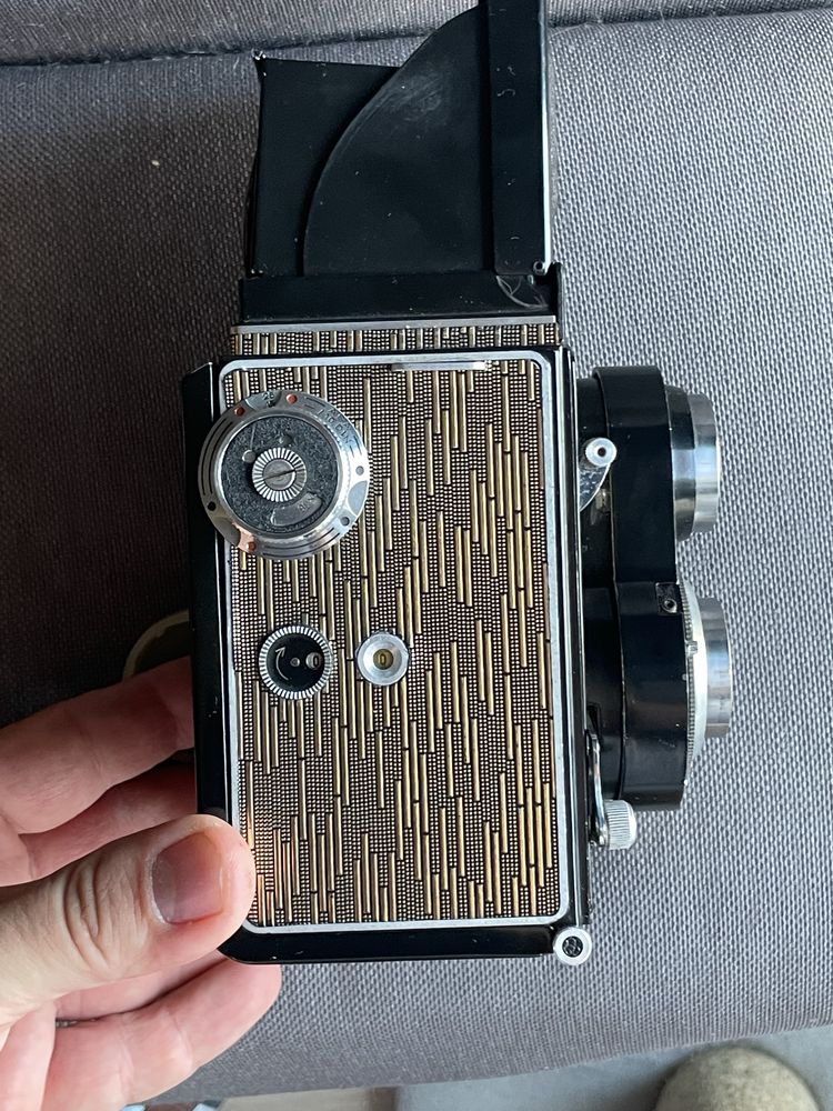 Meopta Flexaret IV złoty TLR