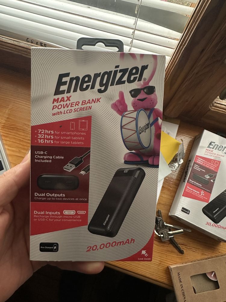 Павербанк Energizer 20000 30000