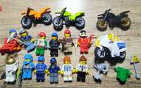 LEGO city motory i figurki mix