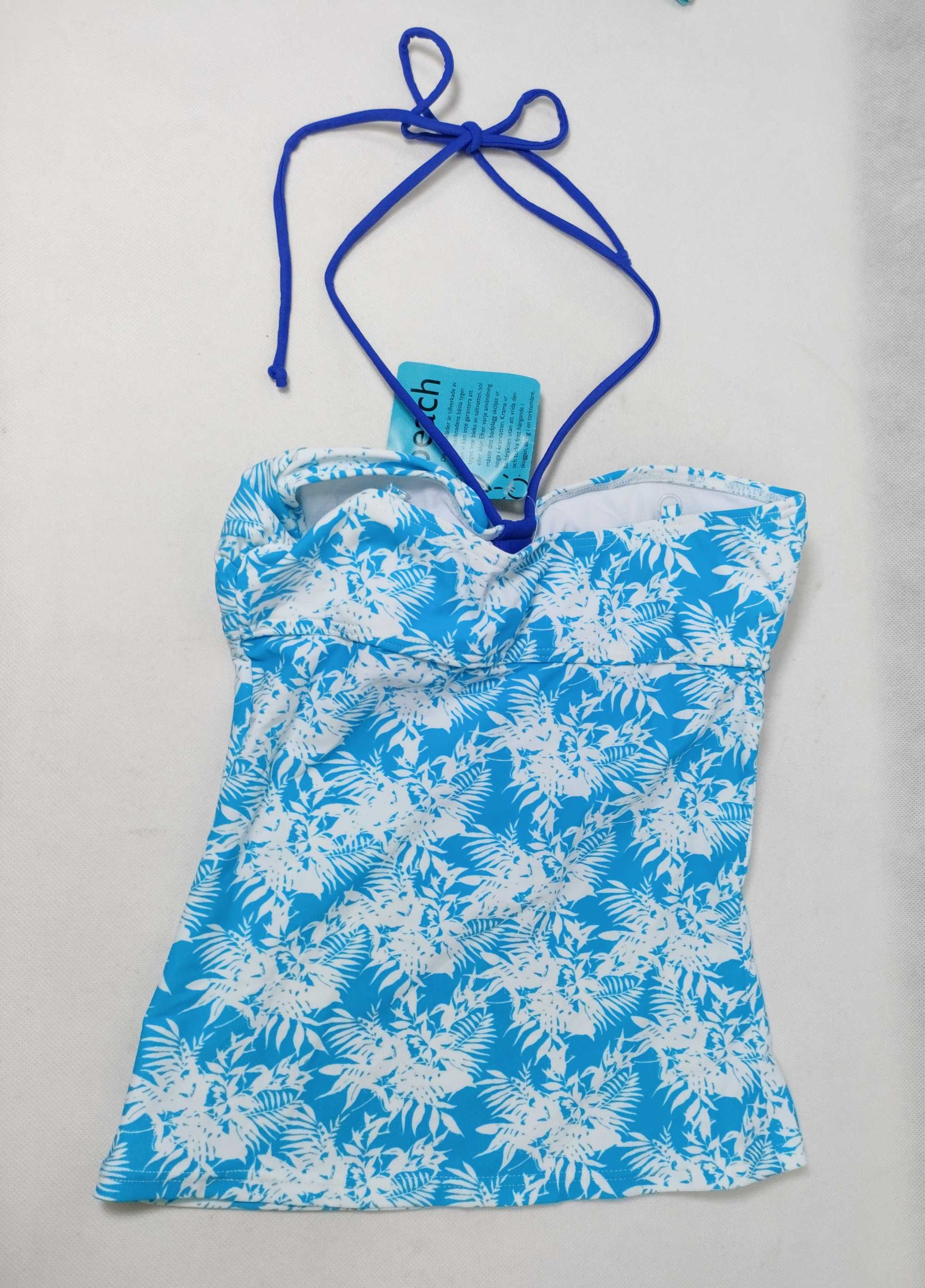 Strój kąpielowy tankini koszulka kąpielowa z figami  46/48 TN0139A