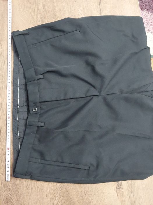 Spodnie reprezentacyjne gabardyna policja  czarne jak nowe